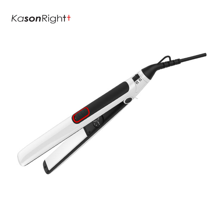 Dual voltage with Adjustable Temperature Hair Straightener, Ceramic Flat Iron for All Hair Types