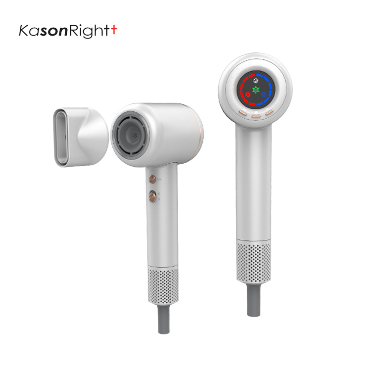 LED Display Brushless High Speed Motor, Frizz Smoothing Conditioning, Super Quiet Hair Dryer, Women Gift